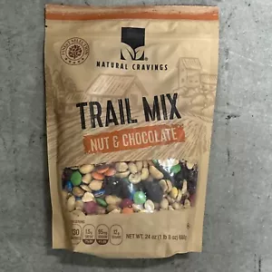 24oz Trail Mix Bulk Family Size Bag - Nuts & Chocolate Dried Fruit Mix & Nuts... - Picture 1 of 7
