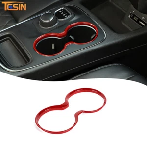 Red Interior Gear Shift Cup Holder Cover For 2011-2021 Durango/Grand Cherokee US - Bild 1 von 9