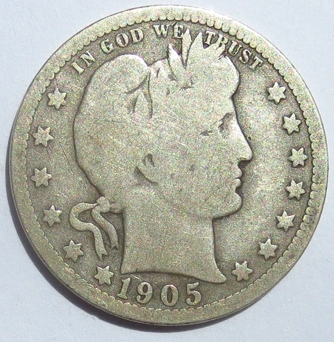 1905 O Barber Quarter - New Orleans Cover