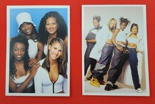 N - Tyce 1999 Panini Smash Hits Pop Rock Music Sticker Card Set of 2