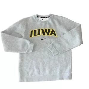 Nike Iowa Hawkeyes Crewneck Sweatshirt Mens Small - Picture 1 of 5