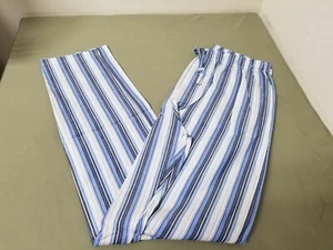 New Mens 100% Cotton Drawstring Lightweight Sleep Lounge Pants. - Picture 1 of 5