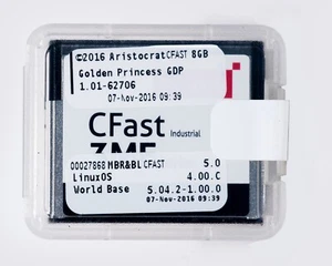 Golden Princess GDP" (1.01-62706) / CFast 8gb, with sim card/For Casino Machine - Picture 1 of 2