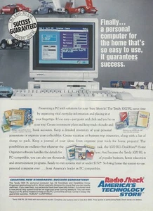 1991 Radio Shack Tandy 1000 RL Computer vintage PRINT AD 90's Advertisement - Picture 1 of 1