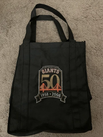 SAN FRANCISCO GIANTS 50th ANNIVERSARY 1958-2008 USED TOTE Cover