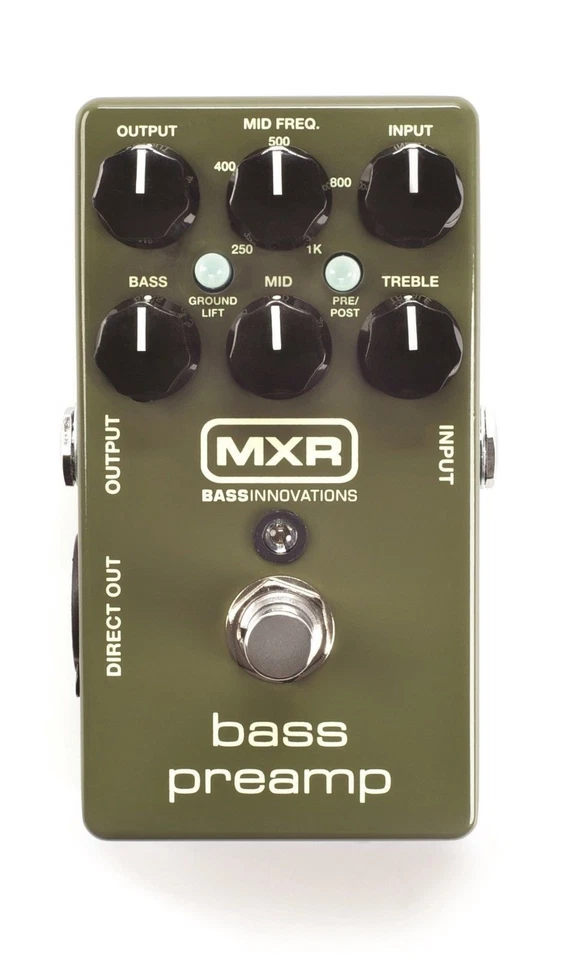 Used MXR M81 Bass PreAmp Bass Guitar Effects Pedal Pre Amp - Image 1 of 1