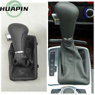 !Pu Leather At Gear Shift Knob+Gaiter For Audi A6 C6 2005-2011