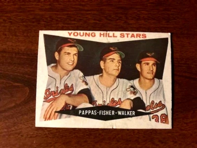 1960 Topps Young Hill Stars #399 Baltimore Orioles Milt Pappas Fisher - Image 1 of 2