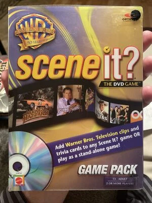 SceneIt? Warner Brothers Television DVD Game Pack 2005 250 TV Clips + 288 Cards - Image 1 of 3