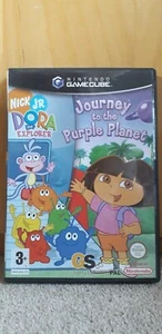 Nintendo Gamecube Dora The Explorer Journey To The Purple Planet Green Triangle - Bild 1 von 5