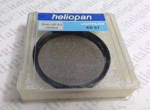 Heliopan 67mm ND 0.3 Neutral density Glass Lens Filter 706735 Germany ES67 2x
