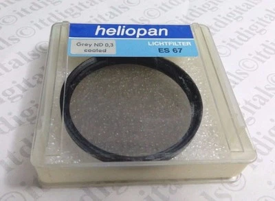 Heliopan 67mm ND 0.3 Neutral density Glass Lens Filter 706735 Germany ES67 2x - Image 1 of 4