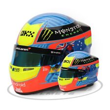 McLaren F1 Oscar Piastri 1/2 Scale Mini Replica Helmet 2024 Bell Helmets Special