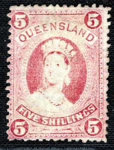 Australia States QUEENSLAND Chalon SG.154 5s (1882) Mint MNG Cat £130- BLBLACK36 - Picture 1 of 6