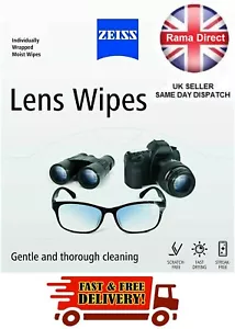 Zeiss Pre Moist Lens Wipes Optical Glasses Cleaning Phone Screen Camera 1 - 500 - Picture 1 of 11