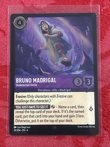 FOIL Lorcana - Ursula’s Return - Bruno Madrigal - Undetected Uncle - 39/204 FOIL - Picture 1 of 7