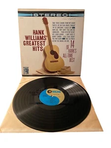 Hank Williams Greatest Hits 14 Of Hank's All-Time Best Vinyl LP Stereo Near Mint - Picture 1 of 4