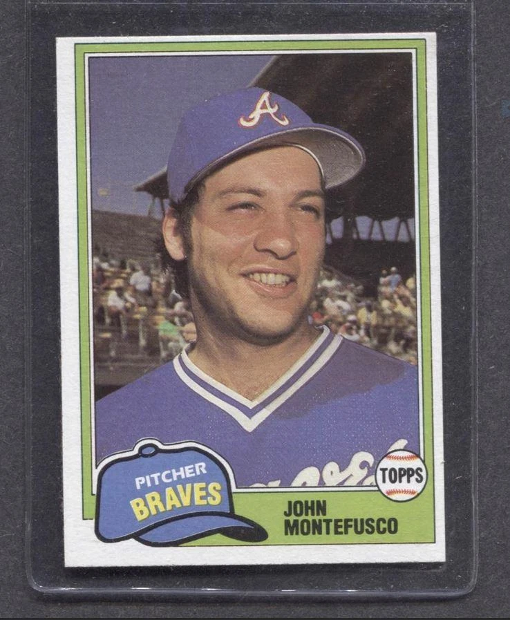 1981 Topps Traded #804 John Montefusco (Braves)  Nm/Mt  (Flat Rate Ship) - Image 1 of 1