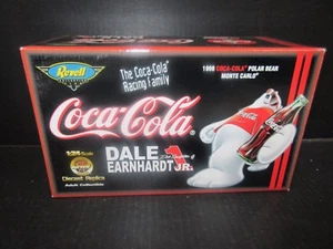 1998 Revell Coca Cola Polar Bear #1 Dale Earnhardt Jr  1:24th Scale race car - Picture 1 of 2