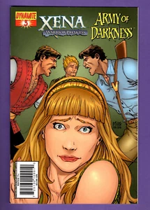 DYNAMITE COMIC - ARMY OF DARKNESS & XENA WARRIOR PRINCESS - WHAT......AGAIN? #3B - Picture 1 of 1
