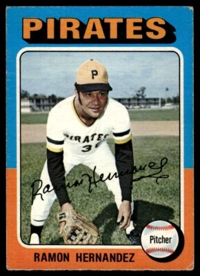 1975 O-Pee-Chee Ramón Hernández Pittsburgh Pirates #224 R51 Foto 1 de 2