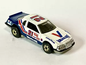Vintage 1983 Hot Wheels Thunderbird Stocker #21 Blue White Valvoline Race Car - Picture 1 of 5