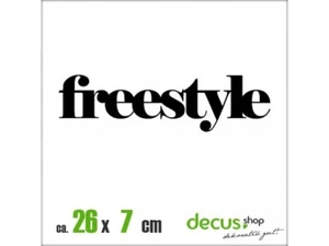 FREESTYLE MODERN XL 1832 // Sticker JDM Aufkleber Frontscheibe - Picture 1 of 2