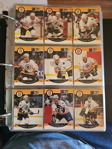 1990 PRO SET, HOCKEY, SET COMPLETO, SERIES I & II, #1-705 en caja de carpeta BO - Imagen 1 de 12