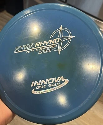 Blue And White Innova Star Rhyno, No Ink, Awesome Disc, 9/10 Cond, 176 Gs - Image 1 of 4