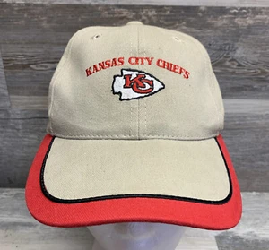 NFL Kansas City Chiefs NFL Football Adjustable Hat KC Chiefs Light Tan - Picture 1 of 7