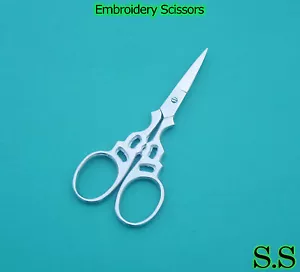 EMBROIDERY SCISSORS 3.5" SEWING CRAFT HIGH POLISH - Picture 1 of 1