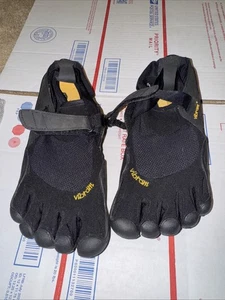 Vibram Fivefingers Running -Shoes Women's Size 9-9.5 Black W148 - Picture 1 of 7