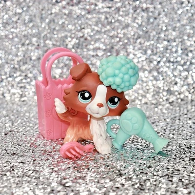 [RESERVADO PARA TOMSDAHLIA] Littlest Pet Shop Auténtico LPS #1542 Red Collie Dog Foto 1 de 4
