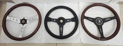 3x Steering Wheel (Momo, Nardi) + 3x Spacers NEW - Bild 1 von 4