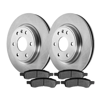 Front Brake Rotors & Ceramic Pads Kit for GMC Acadia 2007-2016 Foto 1 de 4