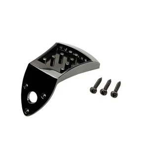 Guitar Repair Parts Zinc Alloy Triple-cornered Mandolin Tailpiece with Screws - Picture 1 of 11