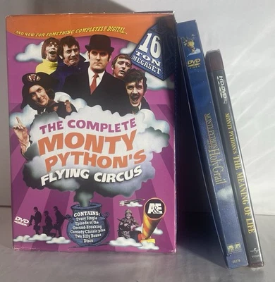 Monty Python 16 DVD Lot Flying Circus, Holy Grail, Meaning of Life Complete - Image 1 of 4