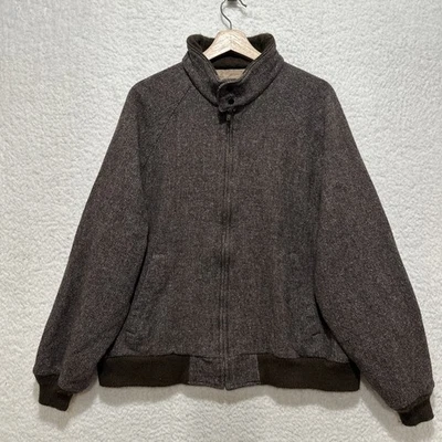 Vintage PENDLETON 100% Wool Brown Full Zip Jacket Size XL Made In USA - Image 1 of 4
