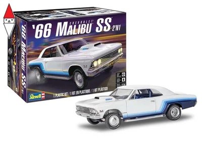 MONOGRAM 1/24 1966 CHEVROLET MALIBU SS 2N1 - Immagine 1 di 4