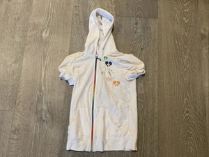 Sudadera con Capucha Juicy Couture Cremallera Completa Manga Corta Talla 14 Niños Jóvenes - Imagen 1 de 5