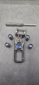 Subaru Keychain Metal With Locking Clasp New - Bild 1 von 3