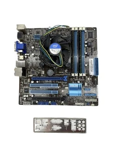 Motherboard Asus P8H67-M Pro LGA1155 + i3-2100 4GB DDR3 cooler Intel - Zdjęcie 1 z 5