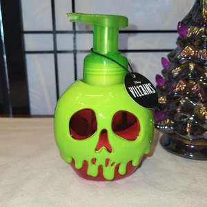 RETIRED! Bath & Body Works Evil Queen Iridescent Poison Apple Soap Dispenser - Picture 1 of 4