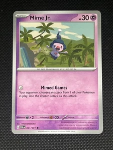 Pantomime Jr. 031/091 Pokemon Sv: Paldean Fates Regular - Bild 1 von 2
