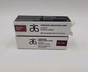 Arbonne Smoothed Over Lipstick Iris & Willow Color Discontinued Lot Of 2 NOB - Picture 1 of 9