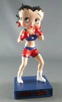 Betty Boop Boxeuse - Figurine Résine M6 Interactions - Photo 1/2