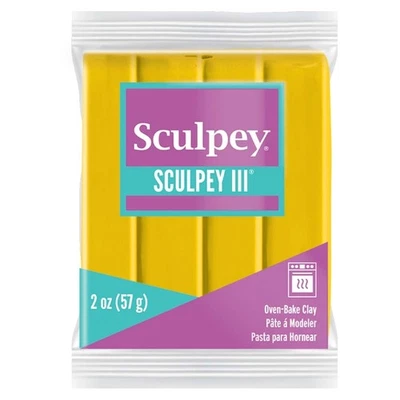 Arcilla polimérica Sculpey III 2 oz amarilla Foto 1 de 3
