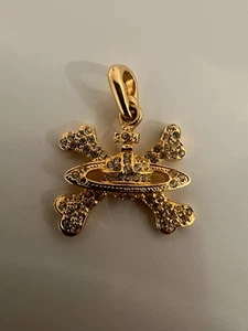 Vivienne Westwood Gold Skull Orb Pendant – Pendant Only – No Necklace - Picture 1 of 3