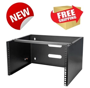 StarTech.com 6U Wall Mount Network Rack ,14” Depth,Low Profile,19” Panel Bracket - Afbeelding 1 van 4