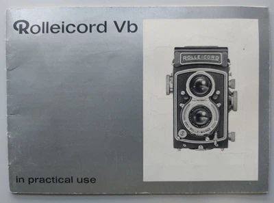 Rollei Rolleicord Vb Instruction Manual - Original - Image 1 of 4
